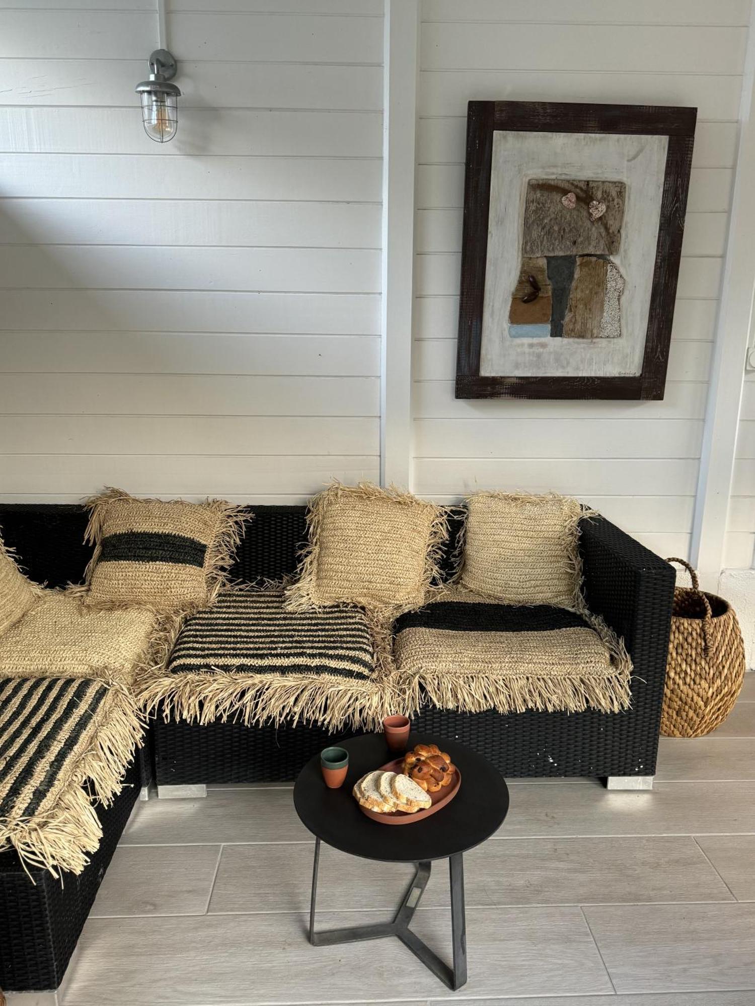 לה פראנסז Les Cabanes Cosy A 2 Pas Du Lagon - Charme Et Confort מראה חיצוני תמונה
