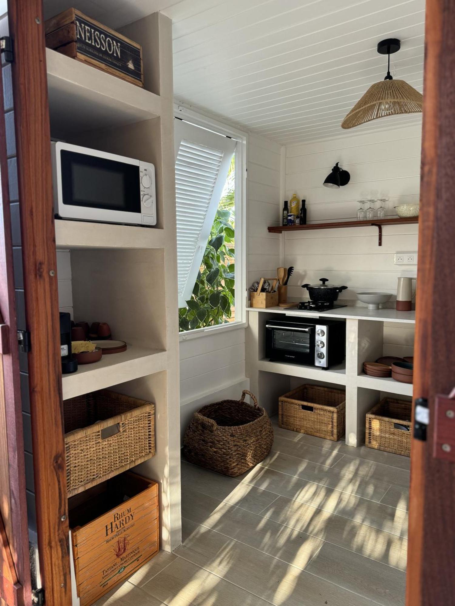 לה פראנסז Les Cabanes Cosy A 2 Pas Du Lagon - Charme Et Confort מראה חיצוני תמונה