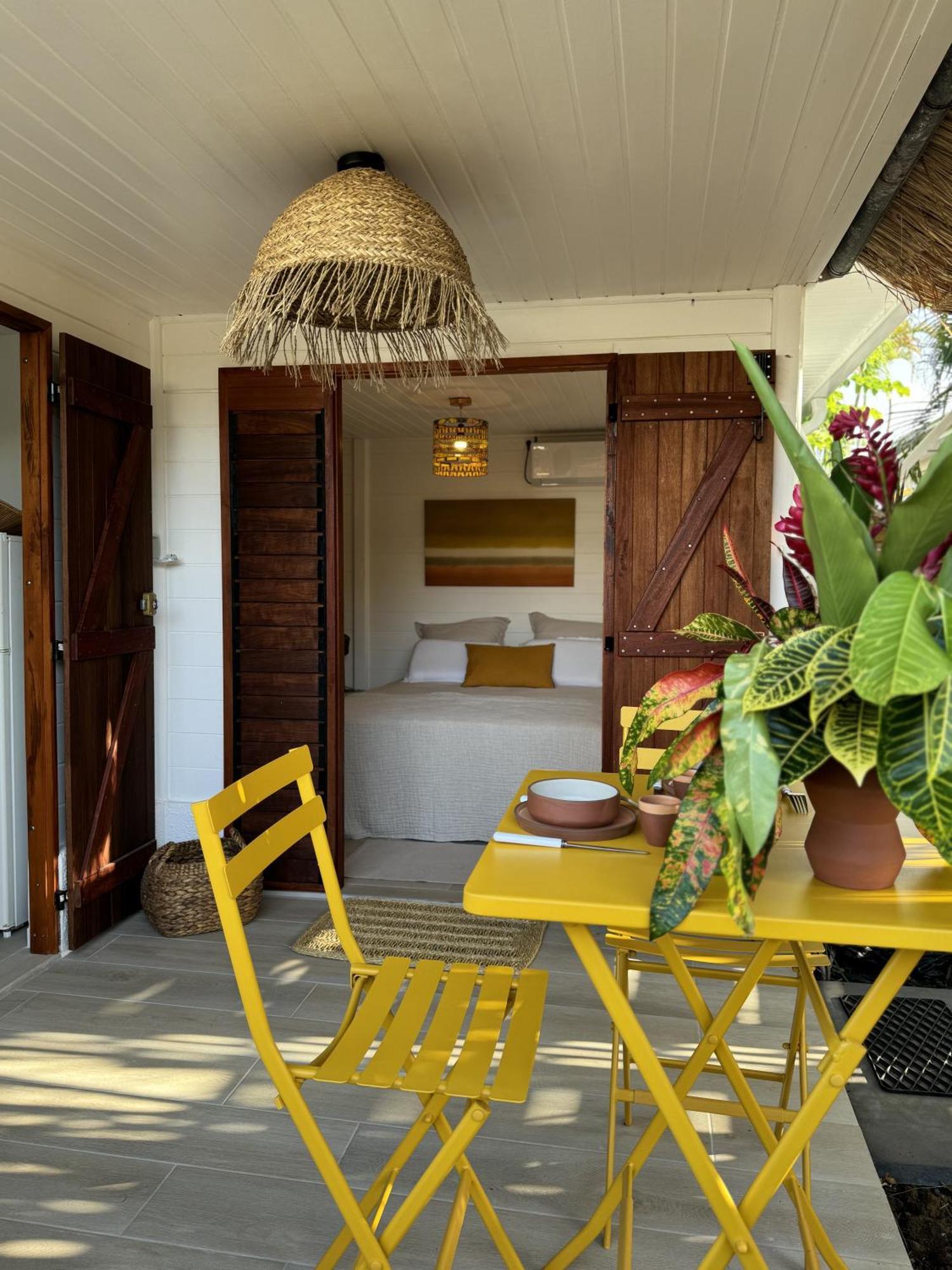 לה פראנסז Les Cabanes Cosy A 2 Pas Du Lagon - Charme Et Confort מראה חיצוני תמונה