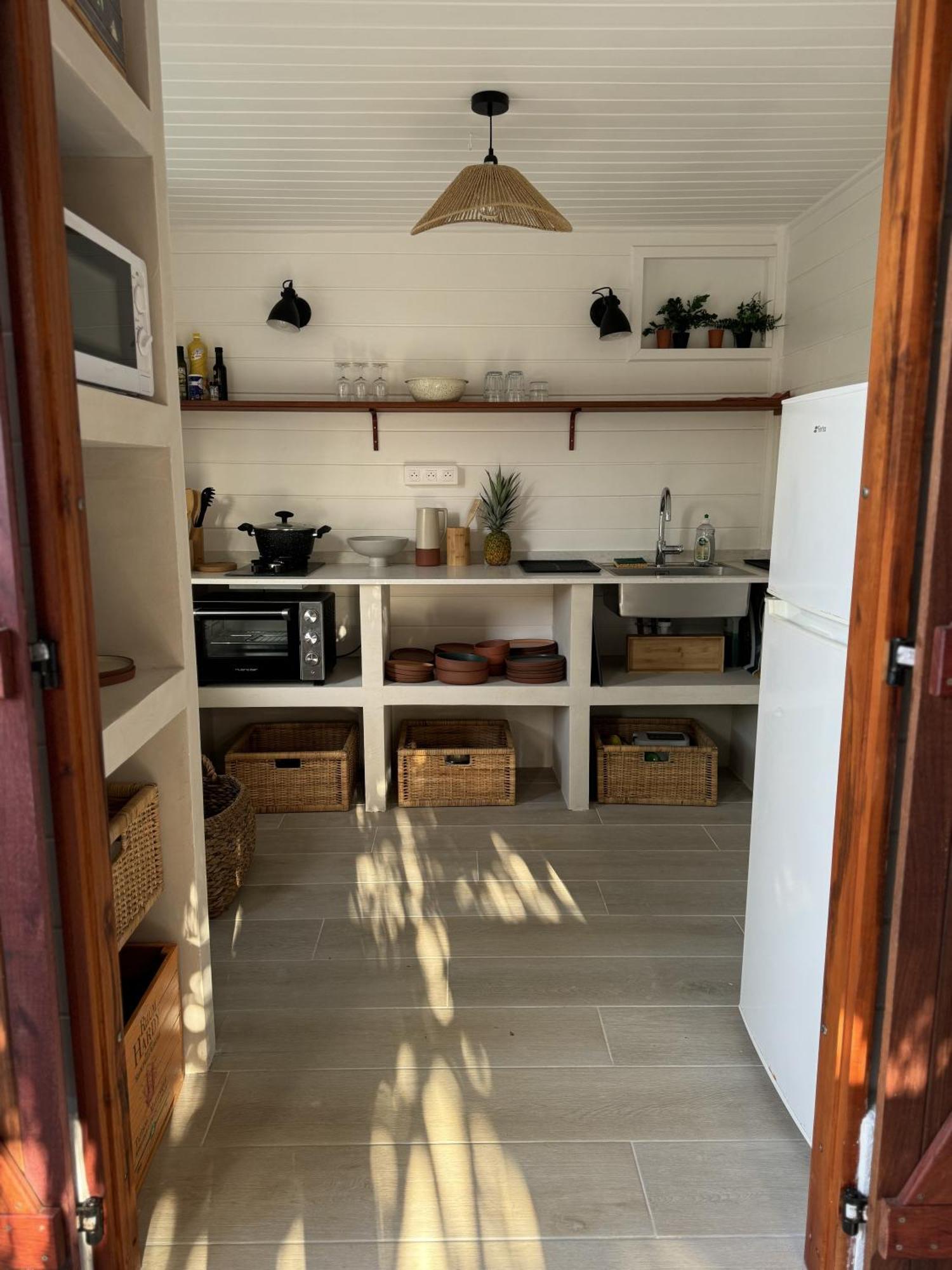לה פראנסז Les Cabanes Cosy A 2 Pas Du Lagon - Charme Et Confort מראה חיצוני תמונה