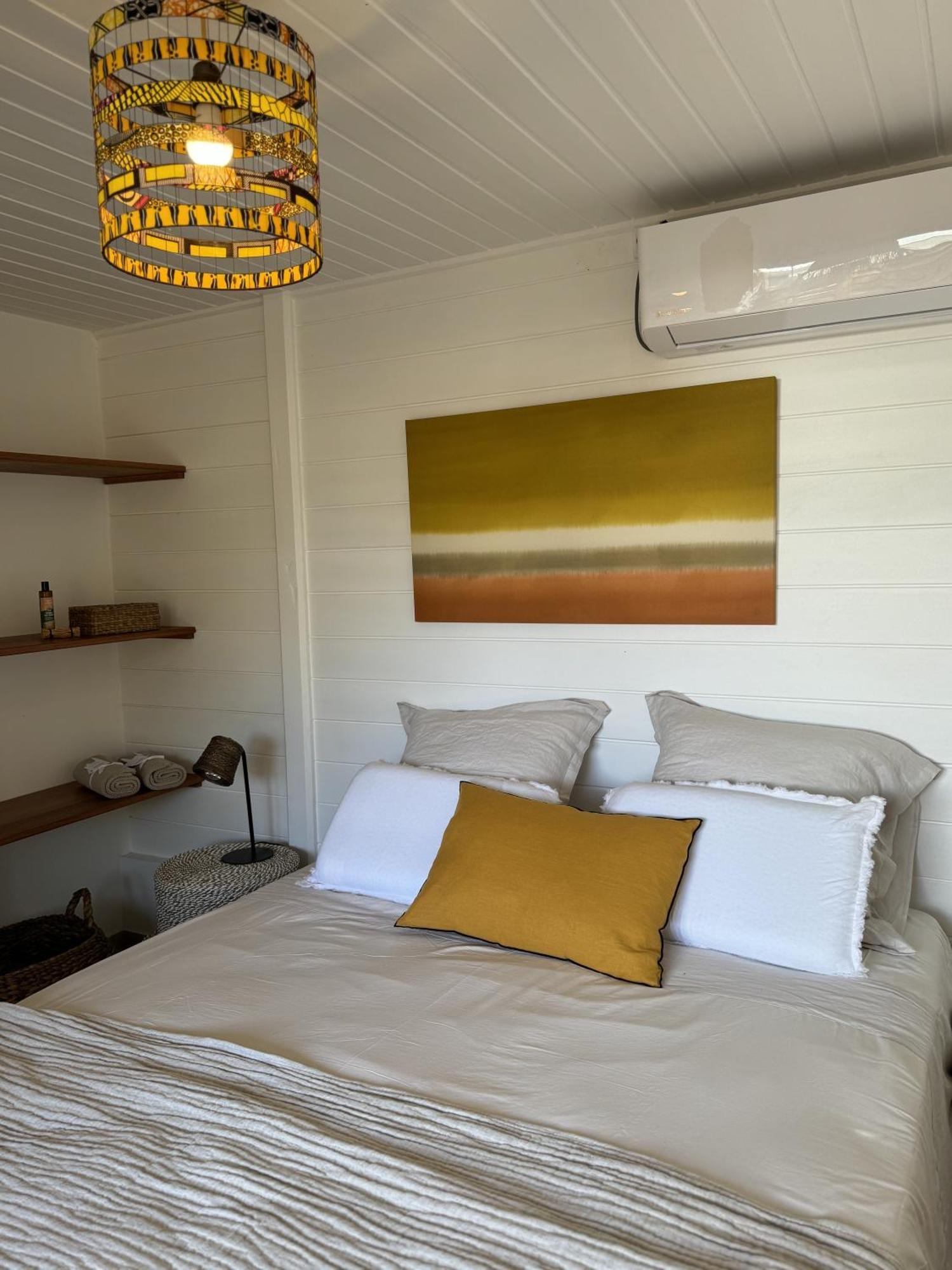 לה פראנסז Les Cabanes Cosy A 2 Pas Du Lagon - Charme Et Confort מראה חיצוני תמונה